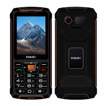 EVOLVEO StrongPhone Z6 čierno-oranžový