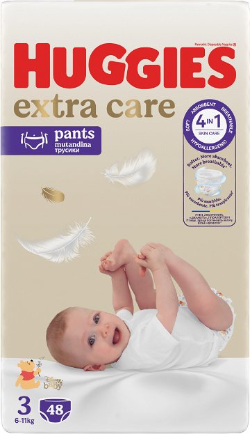 HUGGIES® Extra Care Pants veľkosť 3 (48 ks)
