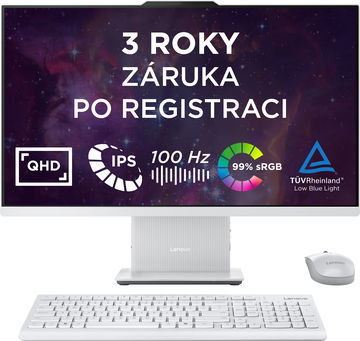 Lenovo IdeaCentre AIO 27IRH9 Cloud Grey (záruka na 3 roky po registrácii)
