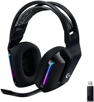Logitech G733 LIGHTSPEED Wireless RGB Gaming Headset BLACK AKCIA