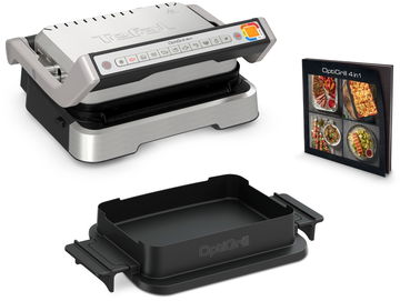 Tefal GC774D30 OptiGrill 4v1 so zapekacou misou