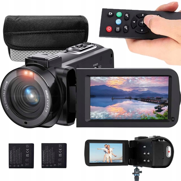 4K digitálna videokamera DV CMOS 0,45X širokouhlá