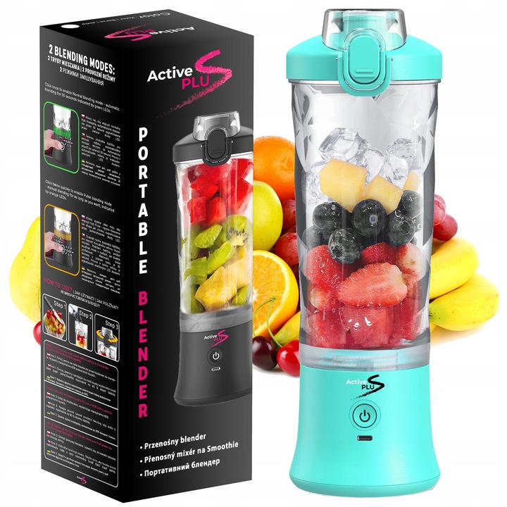 ActivePlus 1459 350 W Stolný mixér modrý