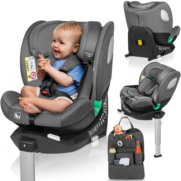 Autosedačka PREDNÁ ZADNÁ OTOČNÁ 360 40-150cm Lionelo Braam I-size