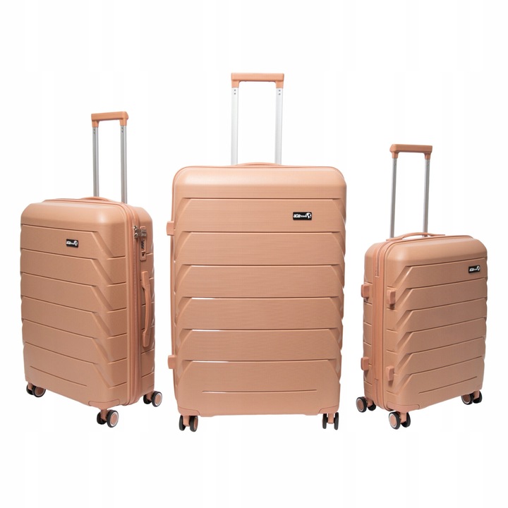Aga Travel Sada cestovných kufrov MR4675 Béžová