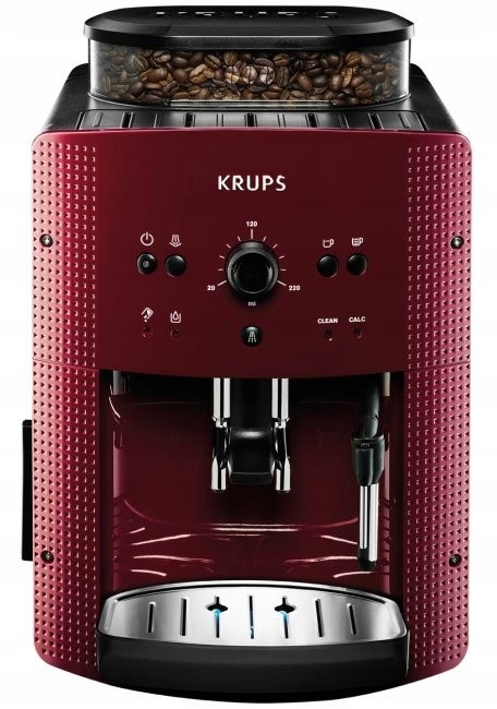 Automatický kávovar na espresso Krups EA8107 1450 W červený (červený)