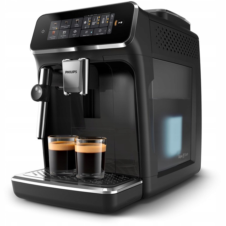 Automatický kávovar na espresso Philips EP3321/40, 1500 W, čierny