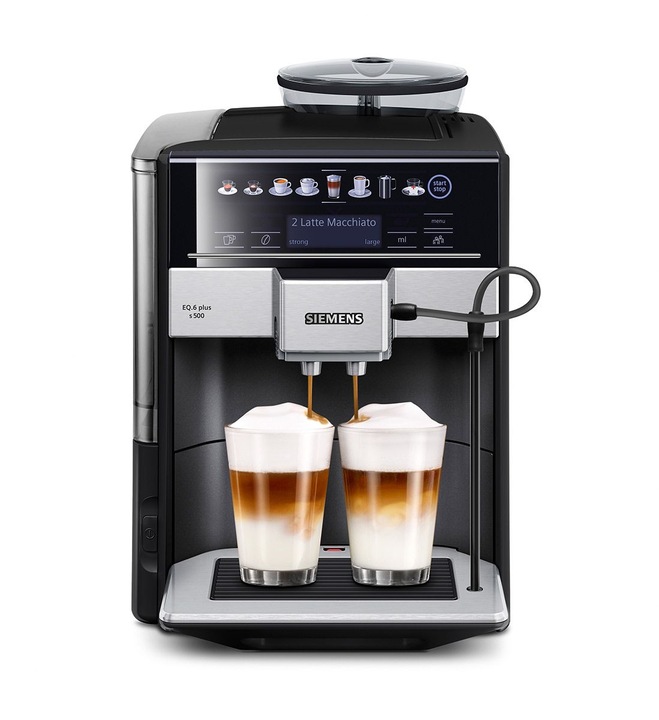 Automatický kávovar na espresso Siemens TE655319RW 1500 W čierny