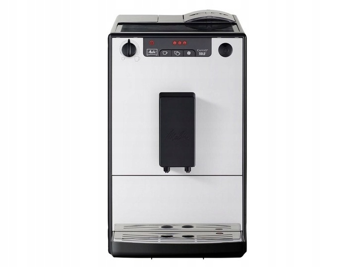 Automatický kávovar na espresso Melitta E950-666 1400 W strieborný/sivý