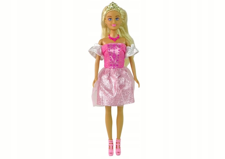 Bábika Anlily princess princezná ružová 330x100 mm Leantoys
