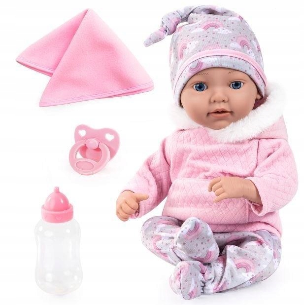 BÁBIKA REBORN BABY 38 CM S PRÍSLUŠENSTVOM, BAYER DESIGN