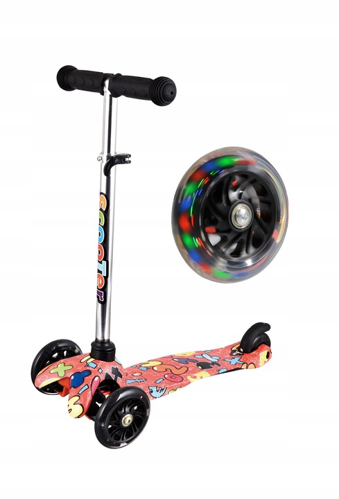 BALANSOVÁ kolobežka MUMU 3 SVIETIACE KOLIESKA CENOVÝ HIT NA MIKULÁŠA!!!