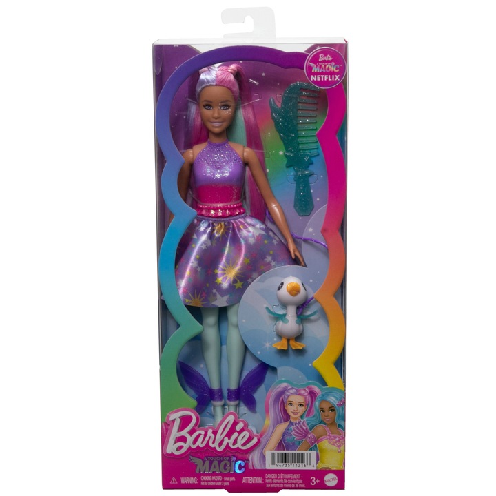 Barbie Magic Glif Rocky Filmová bábika Štipka mágie