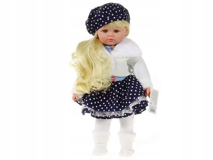 Bábika spieva a hovorí po poľsky 45 cm Adar