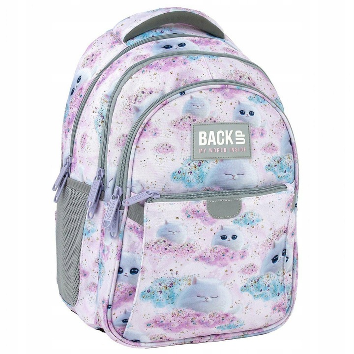 BACKUP ŠKOLSKÝ BATOH PRE MLÁDEŽ PRE DIEVČA MAČKY DREAMY