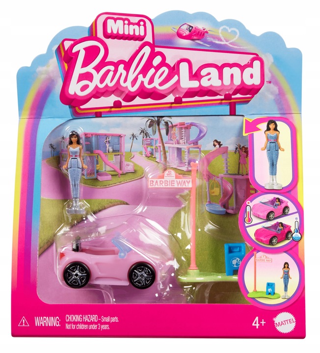 Barbie. HYF42 Barbieland. Kabriolet Barbie