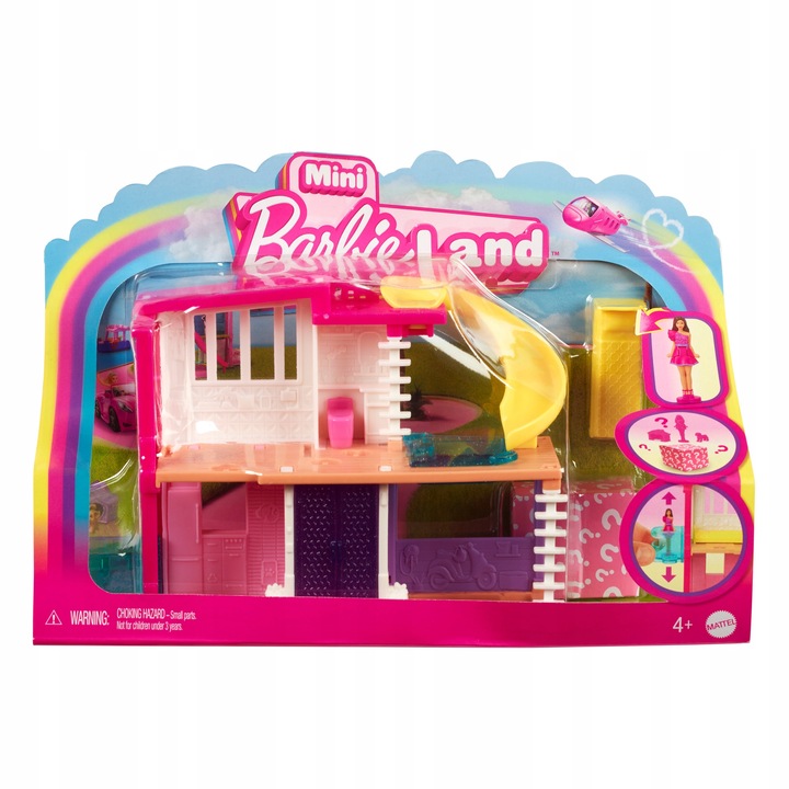 Barbie Mini BarbieLand Mini domček pre bábiky a mini bábika Sada