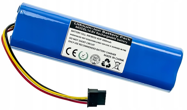 BATÉRIA VIOMI V2 Pro V3 VRVCLMB21B STYJ02YM 14,4V 2,9Ah li-ion MH1-4S1P-SC