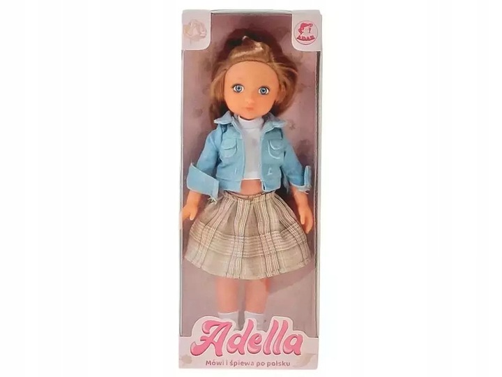 Bábika 33 cm s poľským hlasom 360 x 140 mm Adar