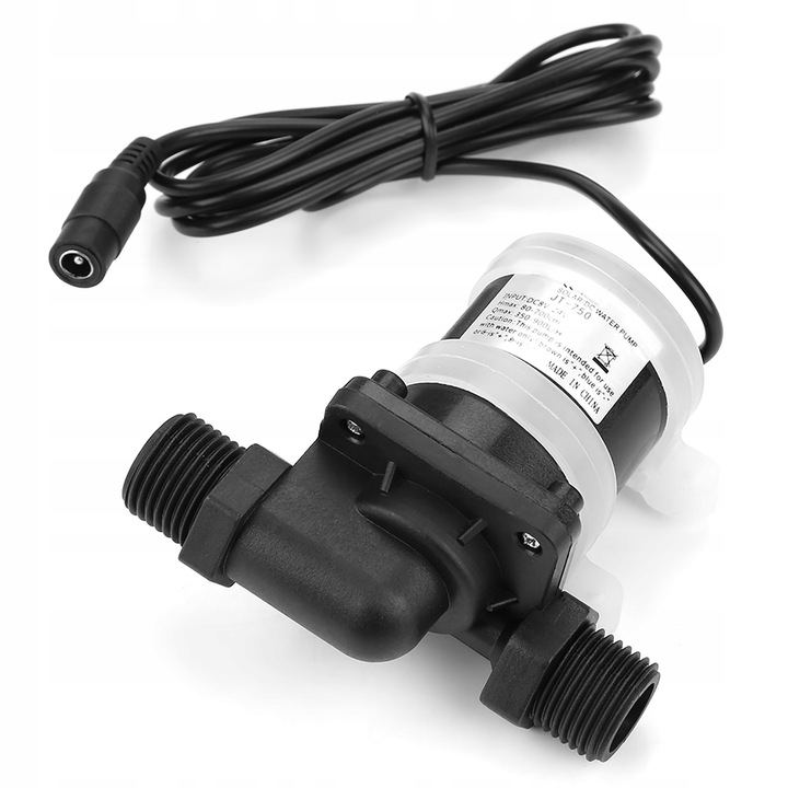 Bezkartáčová pumpa na ČISTÚ ŠPINAVÚ VODU ŽUMPA NA ODPADOVÚ VODU DC 24V 800L/H