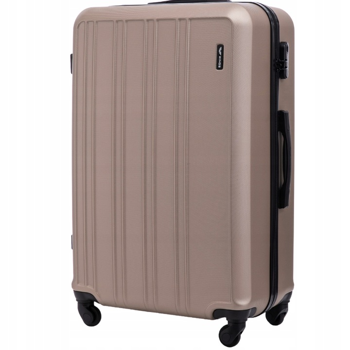 Cestovný Kufor XXL na 4 kolieskach, kombinačný zámok, veľká batožina s WINGS VÝPREDAJ