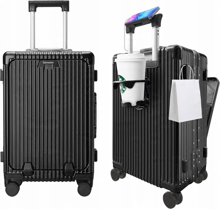 CESTOVNÁ TAŠKA NA BATOŽINU NA KOLIESKACH TURMASTER 57X35CM ZIPS TSA USB