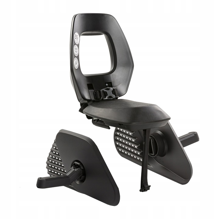 Cyklistická sedačka bobike Junior One urban black/dark grey OS LACNÉ
