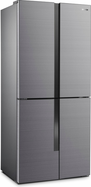 Chladnička French door Gorenje NRM8182MX NoFrost Side By Side Kostkarka