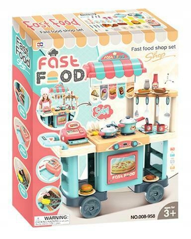 Detská kuchynka Mega Creative FAST FOOD 482422
