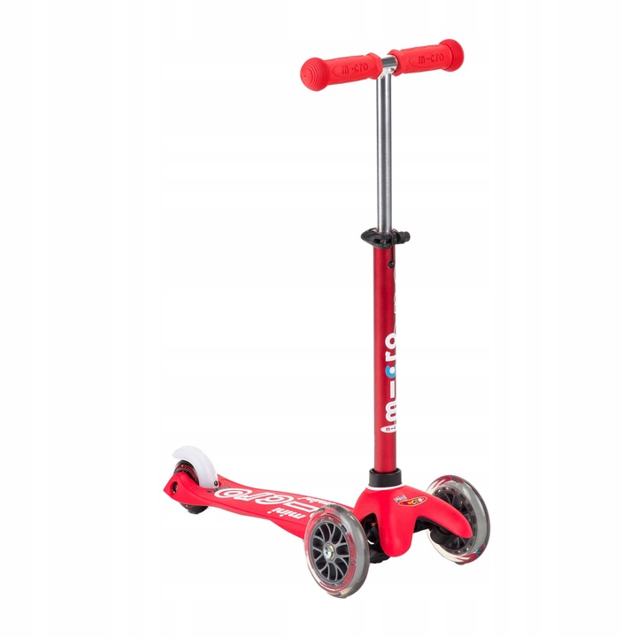 Detská trojkolesová kolobežka Micro Mini Deluxe red OS
