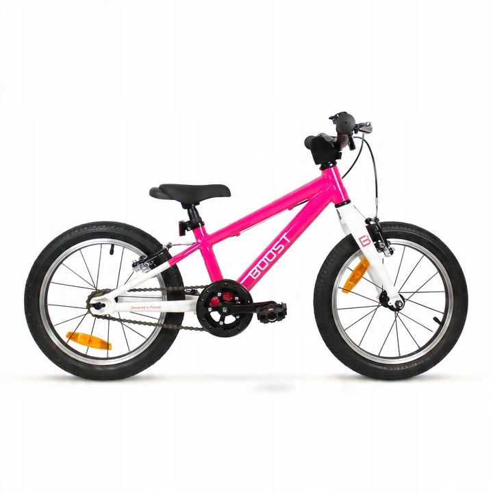 DETSKÝ BICYKEL 16" Sirox BOOST PINK RÁM ALU 6 KG