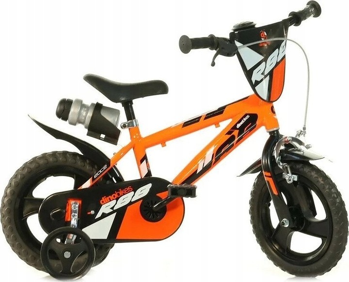 Dino 123GLN oranžová detský bicykel 12" 2024