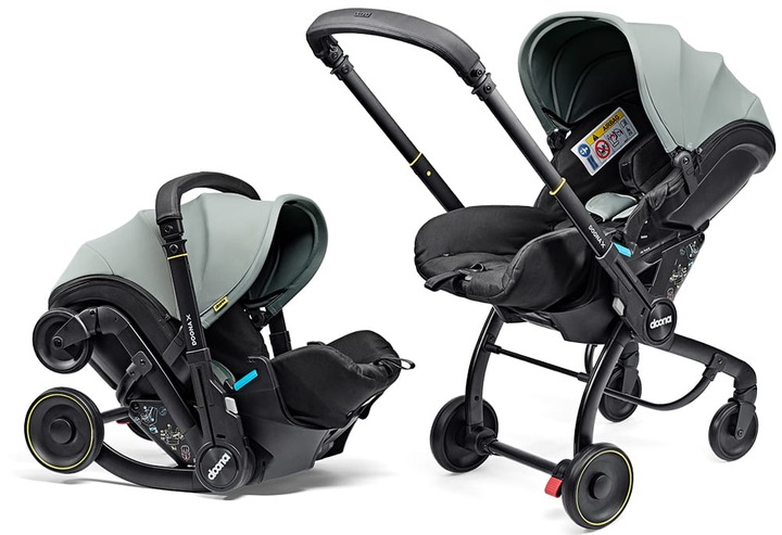 Doona X – rozkladacia mobilná autosedačka a kočík v jednom | Dusty