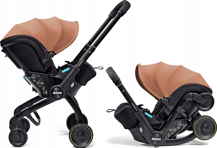 Doona X – rozkladacia mobilná autosedačka a kočík v jednom | Terrac