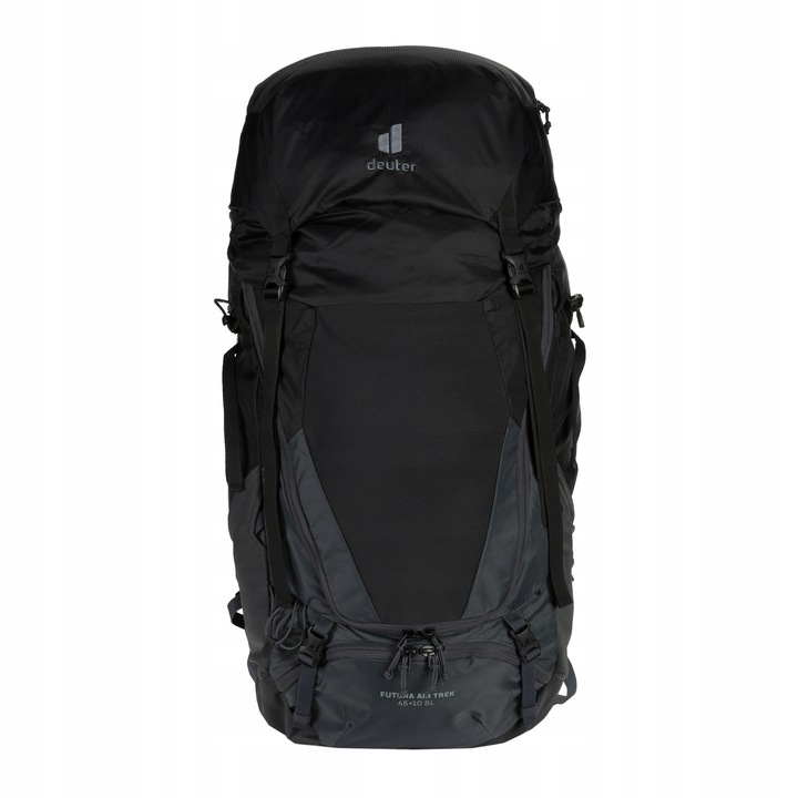 Dámsky trekingový batoh deuter Futura Air Trek 45 + 10 l SL black/graphit