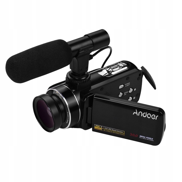 Digitálna videokamera 4K DV CMOS 0,45X, široký uhol