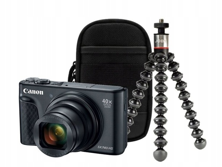 Digitálny fotoaparát Canon PowerShot SX740 HS čierny ZĽAVA
