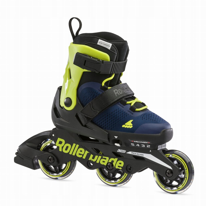 Detské kolieskové korčule Rollerblade Microblade 3WD 3x80 33-36,5 VÝPREDAJ