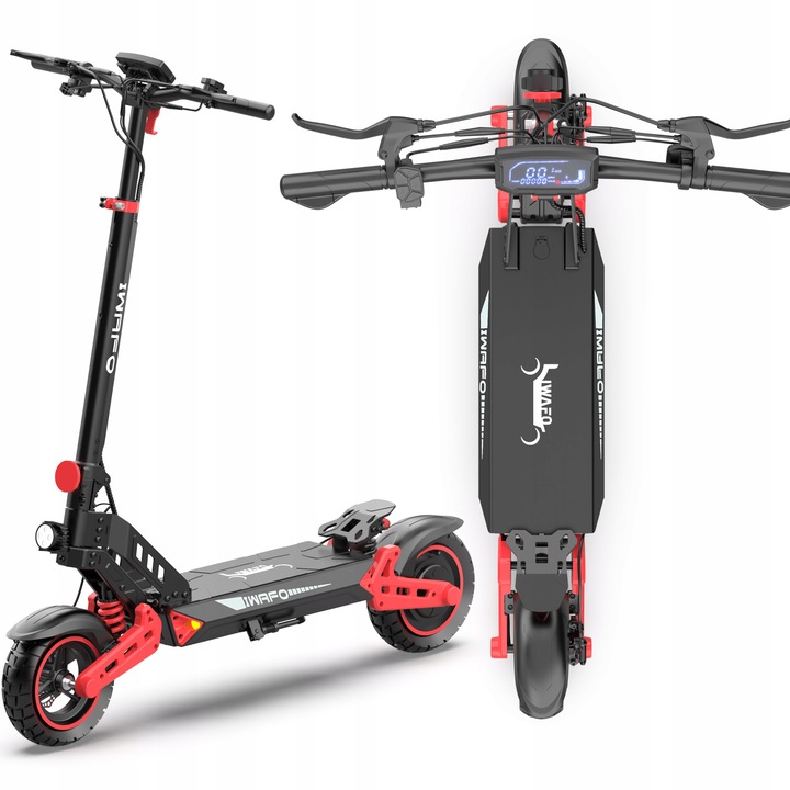 Elektrická skladacia kolobežka pre dospelých 2000W 20Ah 52V 25kg 55k APP