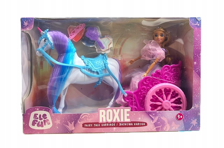 ELEFUN BÁBIKA ROXIE v rozprávkovej koči 3+ 844