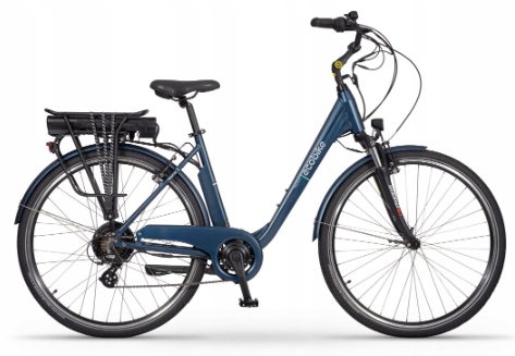 Elektrický bicykel Ecobike Traffic Modrý Greenway 36V 11,6Ah (417,6Wh) ZĽAVA