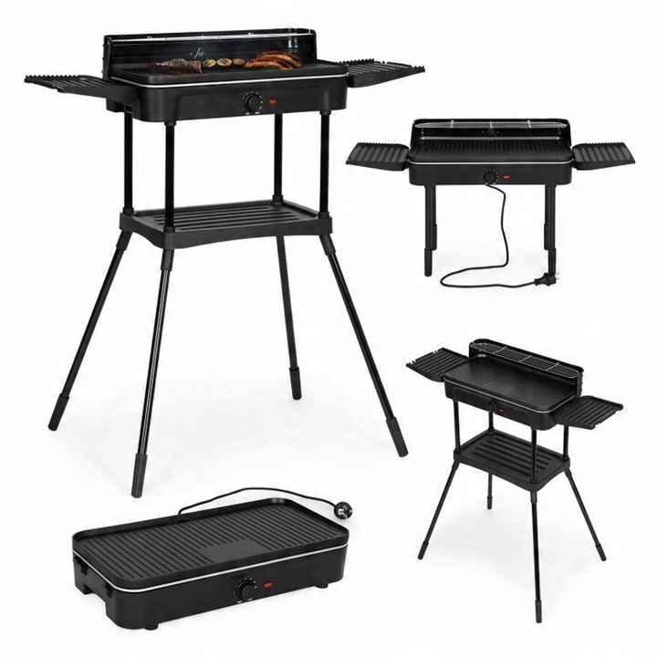 Elektrický stolový gril Gril Termostat Odkvapkávač