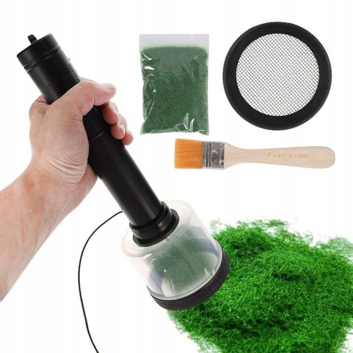 ELEKTROSTATICKÁ SADA NA VÝSADBU TRÁVNIKA FLOCKER 3D MODEL