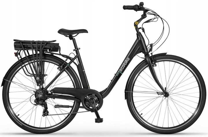 Elektrický bicykel Ecobike Basic Black Greenway 36V 11,6 Ah (417,6 Wh)