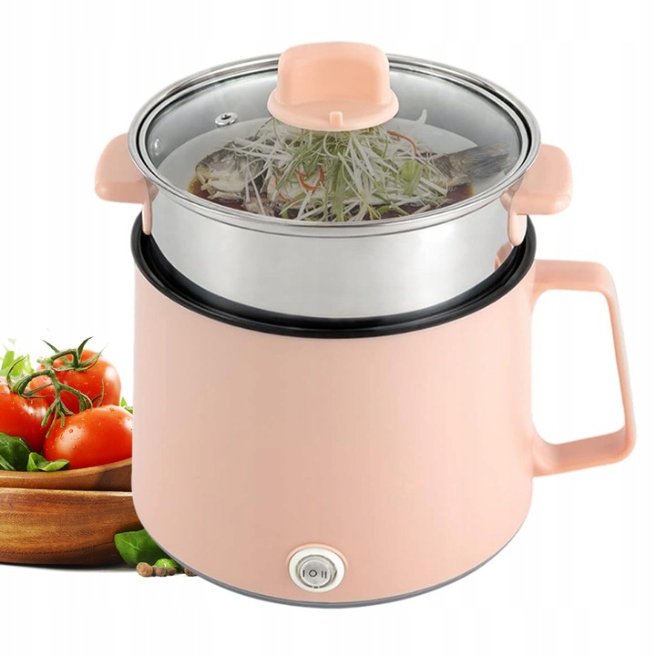 ELEKTRICKÝ HRNIEC NA VARENIE, TEPELNÝ HRNIEC VAJCOVAR MULTIFUNKČNÝ 1,7L