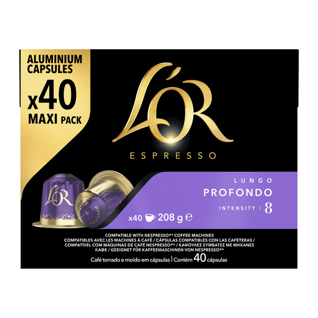 Espresso Colombia 40 ks kapslí, kompatibilné s kávou Nespresso