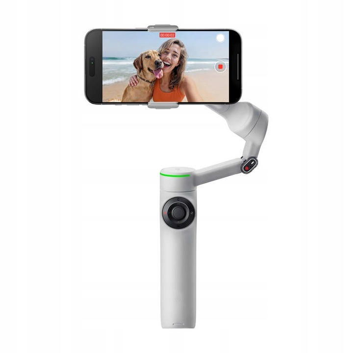Elektronický stabilizátor (gimbal) Insta360 Flow 2 PRO (Stone Gray) sivý najlacnejšie