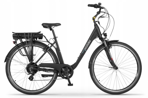 Elektrický bicykel Ecobike Traffic čierny 36V 11,6Ah (417,6Wh) 2024 VÝPREDAJ