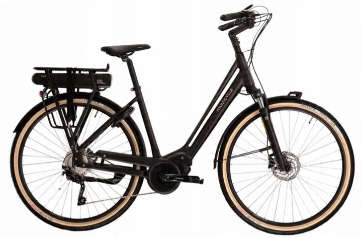 Elektrický bicykel KROSS Multicycle Solo EMS metro black sat 2024