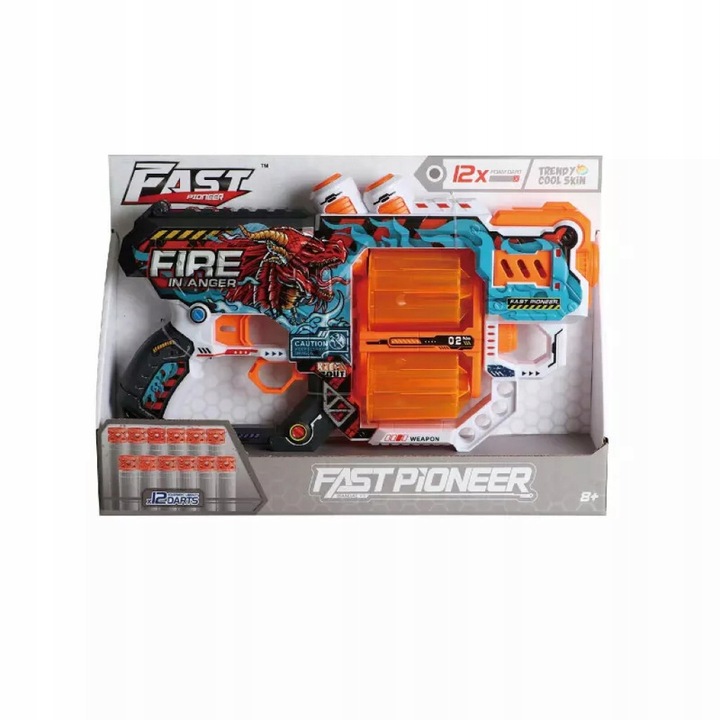 FAST 59708 Odpaľovacia pištoľ FIRE IN ANGER BH102 INNI hračka